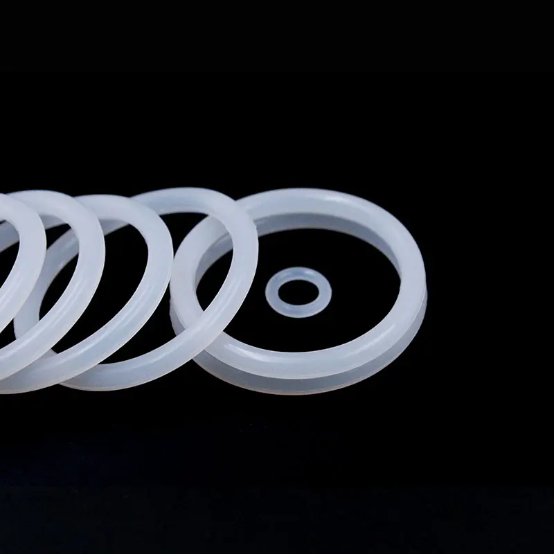 10PCS/lot Silicon Ring Silicone/VMQ O ring 2.65mm Thickness ID7.1/7.5/8/8.5/9/9.5/10/10.6/11.2mm Rubber Seal Gasket |