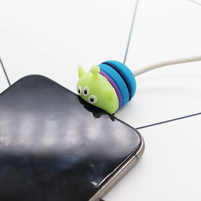 Милая защита кабеля для универсального Android Apple аксессуары Chompers новинка