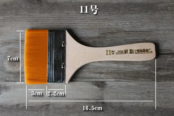 11 IGRARK нейлоновая кисть для рисования художественные студенческие кисти для масла живопись кисть для акварельной живописи ручка различных размеров инструменты для рисования - Цвет: 11