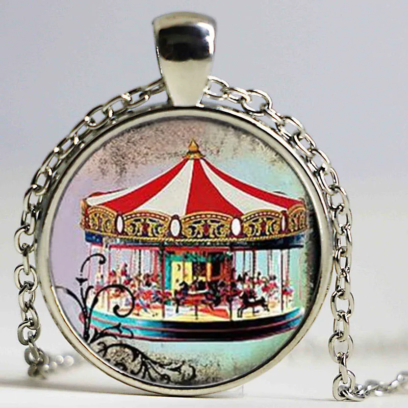 Веселое круглое массивное ожерелье ювелирные изделия Merry Go колье чокер для