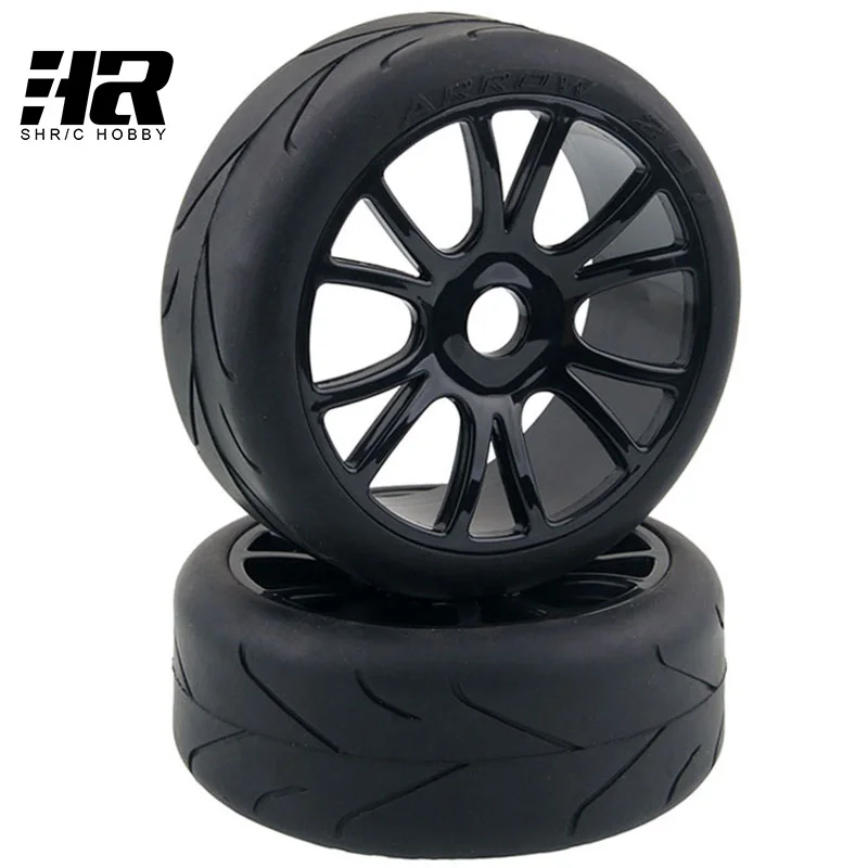RC автомобиль 1/8 HSP хип колеса 17 мм шестигранные ступицы шины Набор шин и обода