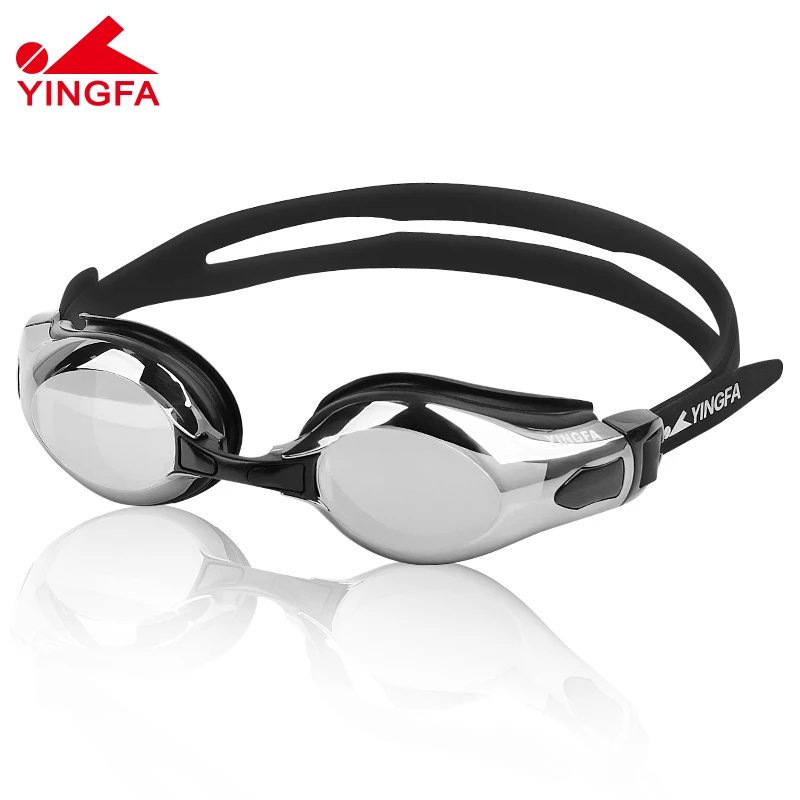 Yingfa, мужские и женские очки для плавания, анти-туман, УФ-защита, очки для плавания, профессиональные, высокое разрешение, водонепроницаемые, очки для плавания ming