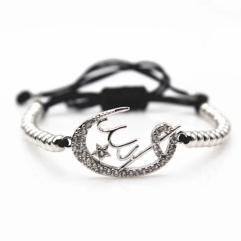 MR. JEWELRY женский очаровательный браслет из нержавеющей стали полумесяц модные