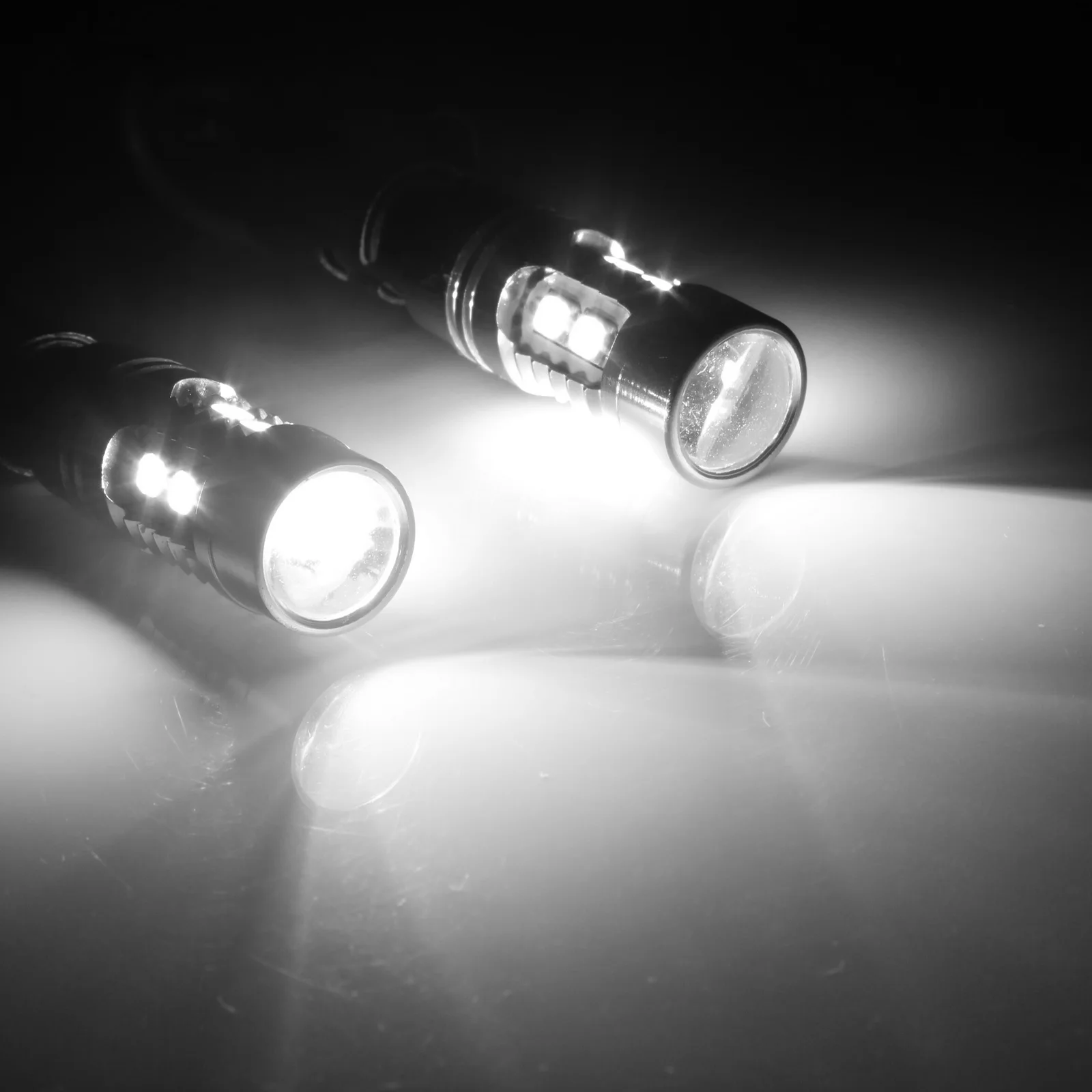 ANGRONG 2 шт. T4W BA9s 233 10 SMD 2835 Светодиодный штыковая лампочка Белый боковой светильник