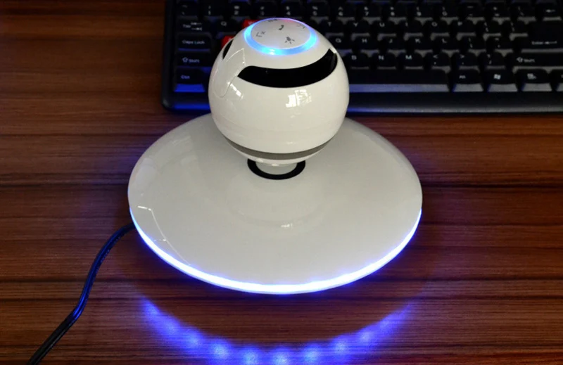 Смарт Bluetooth динамик оригинальная Магнитная подвеска технология 360 градусов стерео объемный бас сенсорное управление HD hands-free вызов