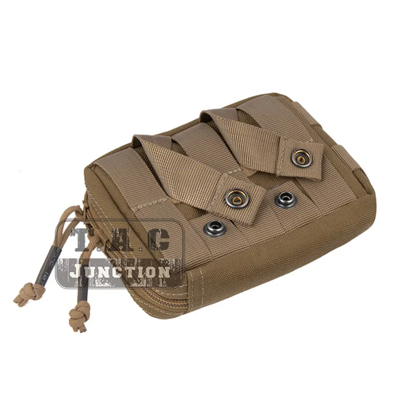 Тактическая Сумка Emerson MOLLE со встроенным мусором, поясная сумка Emerson gear, аксессуар, сумка для повседневного использования, военная экипировка, Coyote, коричневая