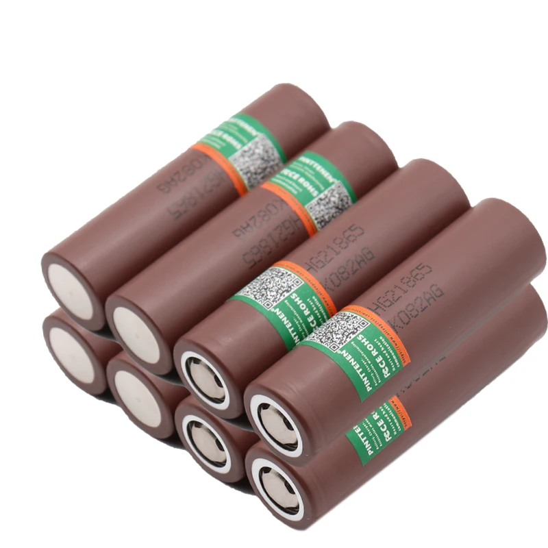 100% оригинал HG2 18650 батарея 3000mAh 3 6 V литиевая непрерывная разрядка 20A выделенная