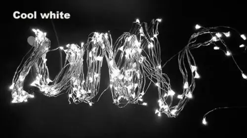 Водонепроницаемый IP65 2 м 200LED серебристый светодиодный лозы Timbo светящиеся