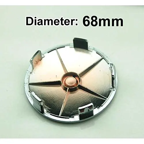 4 шт. 68 мм эмблема колпачки ступицы колеса Центральный чехол череп черный для BMW VW