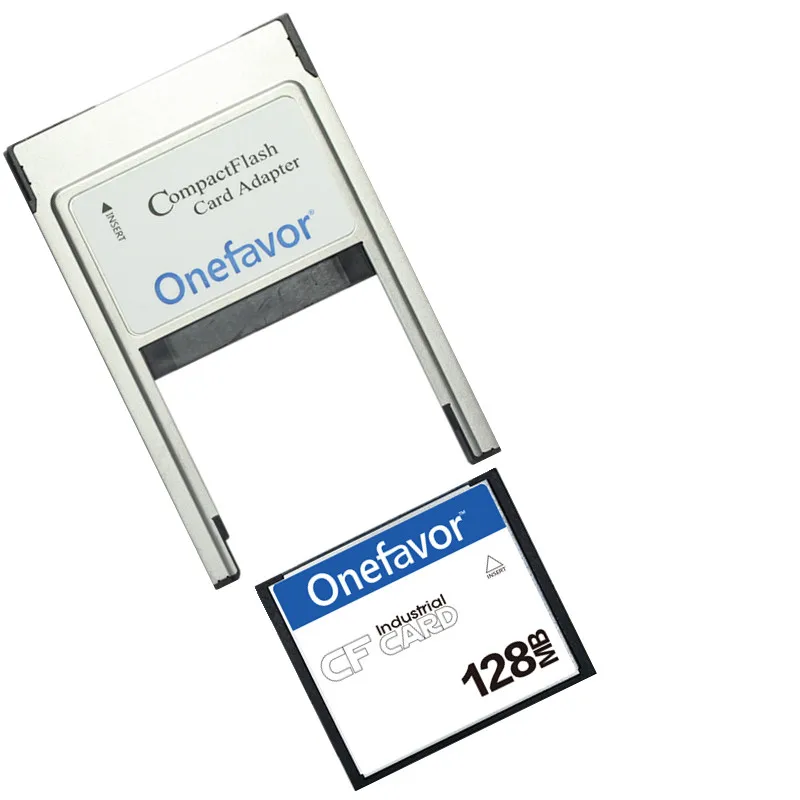 10pcs/lot 32MB 64MB 128MB 256MB 512MB Compact Flash Card Industrial CF card With PCMCIA adapter Type II & Type I for CNC machine