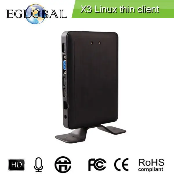 Eglobal безвентиляторный мини-пк облако компьютер Linux пк WiFi RDP рабочая станция офис