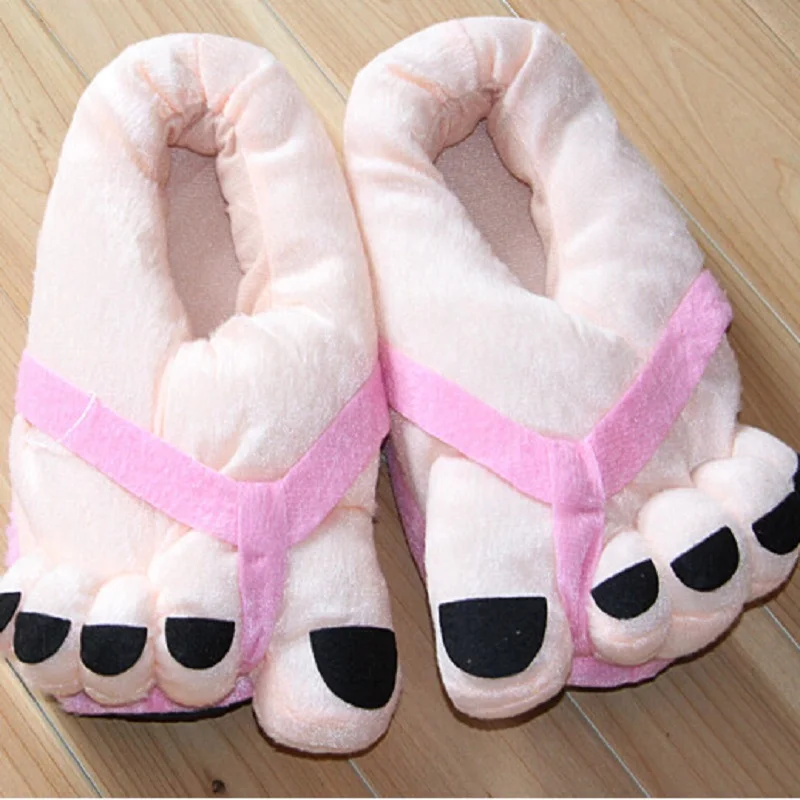 Оптовая продажа домашние тапочки женская обувь забавные зимние теплые хлопковые