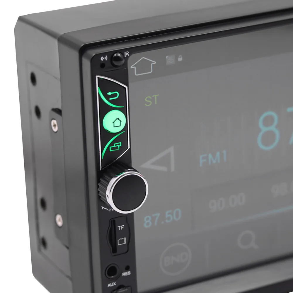 Авторадио Bluetooth Mirrorlink Android система 2Din автомобильный аудио GPS Рулевое колесо