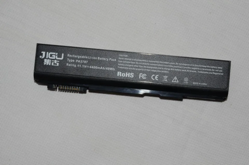 JIGU ноутбук Батарея PA3788U-1BRS PABAS223 для Toshiab Tecra A11 M11 S11 серии PABAS223 спутниковый Pro S500 S750