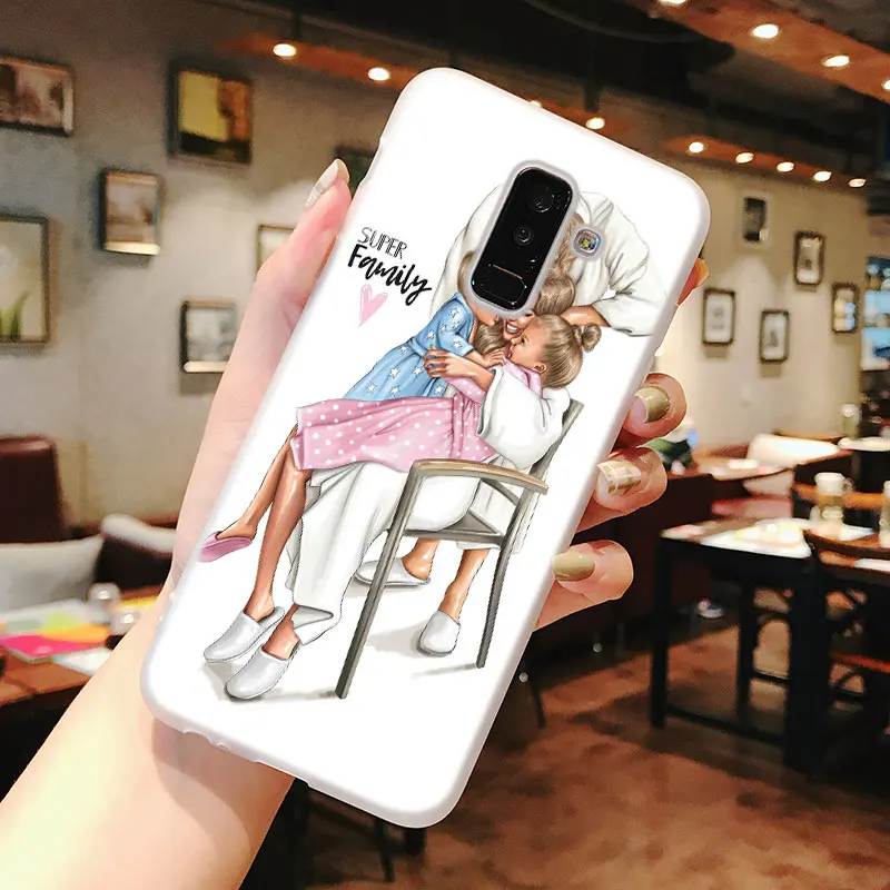 Style 12 Мягкий силиконовый чехол для телефона для мам и детей, одежда модная для samsung Galaxy A70 A50 A40 A9 A8 A7 A6 A5 A3 плюс крышка - Цвет: Style 12