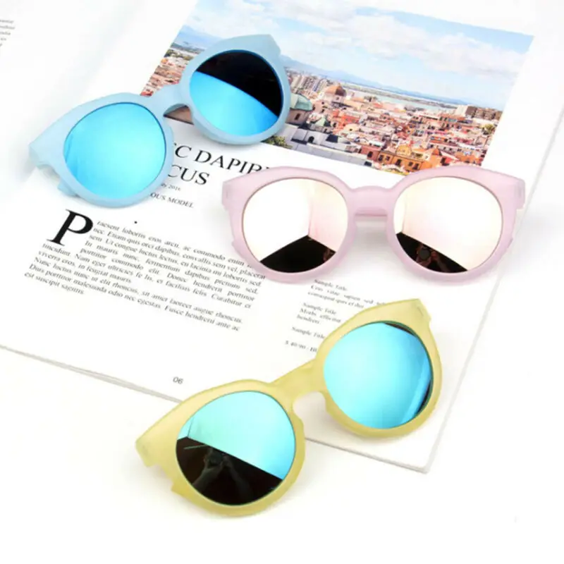 Солнцезащитные очки для мальчиков и девочек яркие линзы защита UV400 | Детская