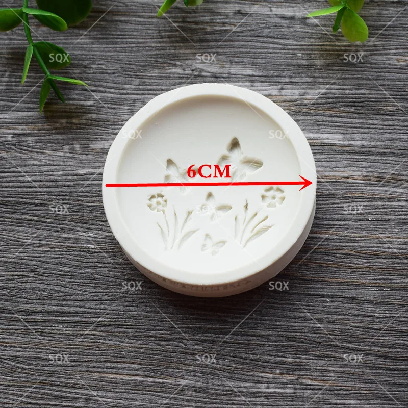 Формы для выпечки торта с бабочками и цветами силиконовые формы инструменты