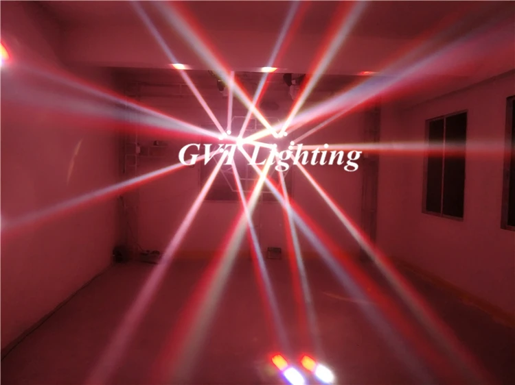 Быстрая доставка Moving Head светильник мини LED Паук 9X12W RGB Полноцветный луч s с 12/43 DMX