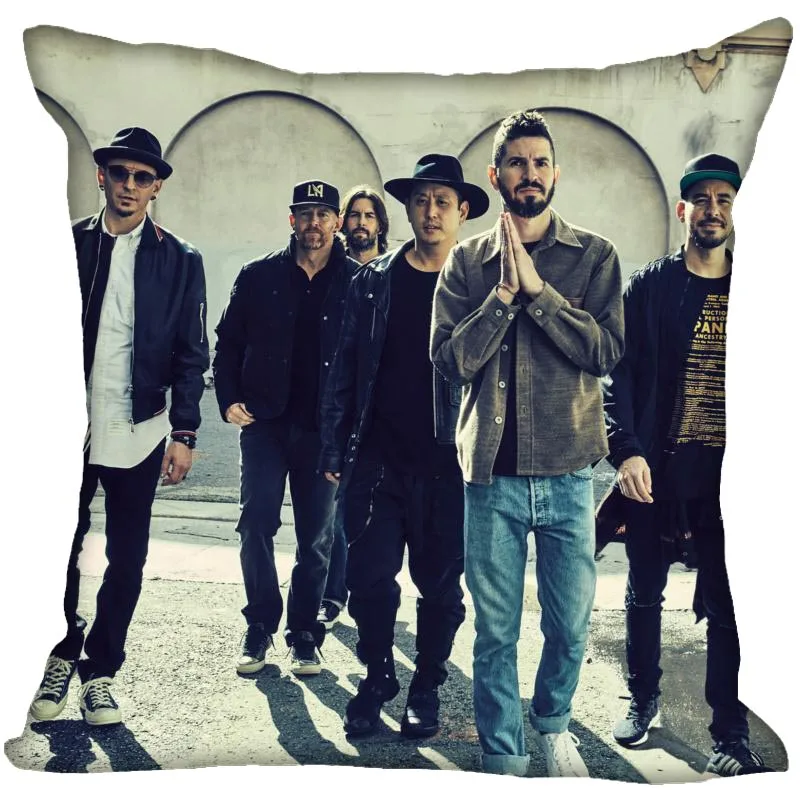 Linkin Park Подушка Чехол для дома декоративный чехол на подушки невидимые молнии Подушка Чехол s 40X40,45X45 см - Цвет: 5