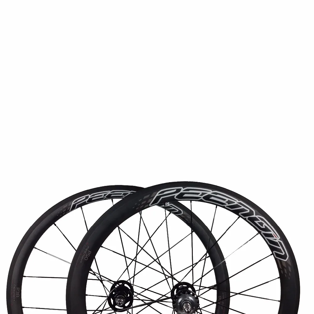 Велосипедные колеса fixie 700C 38 мм фронтальные 50 задние смешанные клинчерные углеродные фиксированные