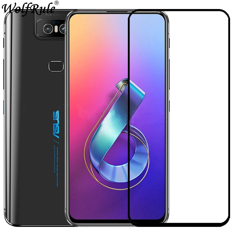 Защитное стекло для экрана Asus Zenfone 6 ZS630KL из закаленного стекла 6Z 2019 | Мобильные