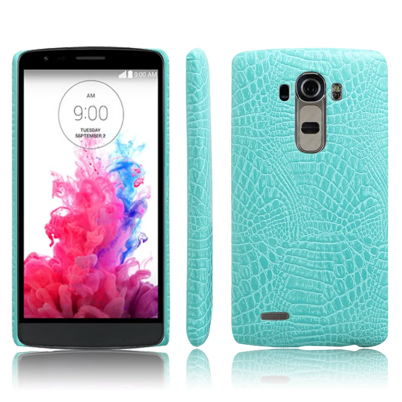 Крокодил Жесткий чехол для LG G3 крокодил случаи Стенд задняя крышка Роскошные