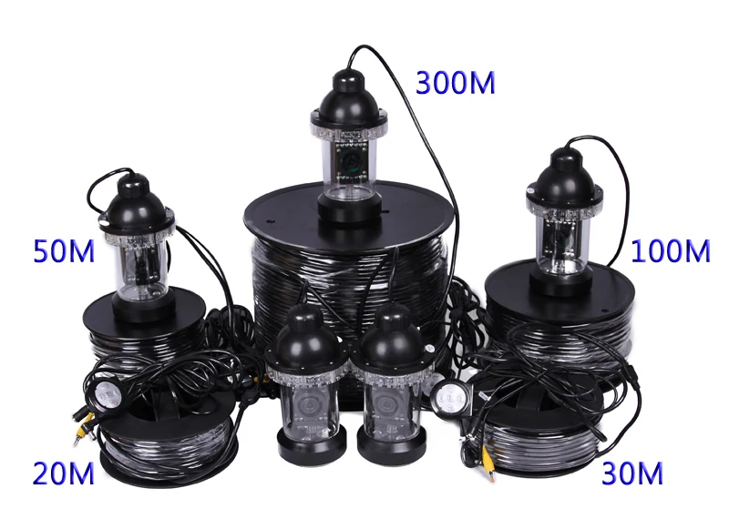 Бесплатная доставка HD 600 TVL CR006B с кабелем 20 100 м подводная камера 360 градусов