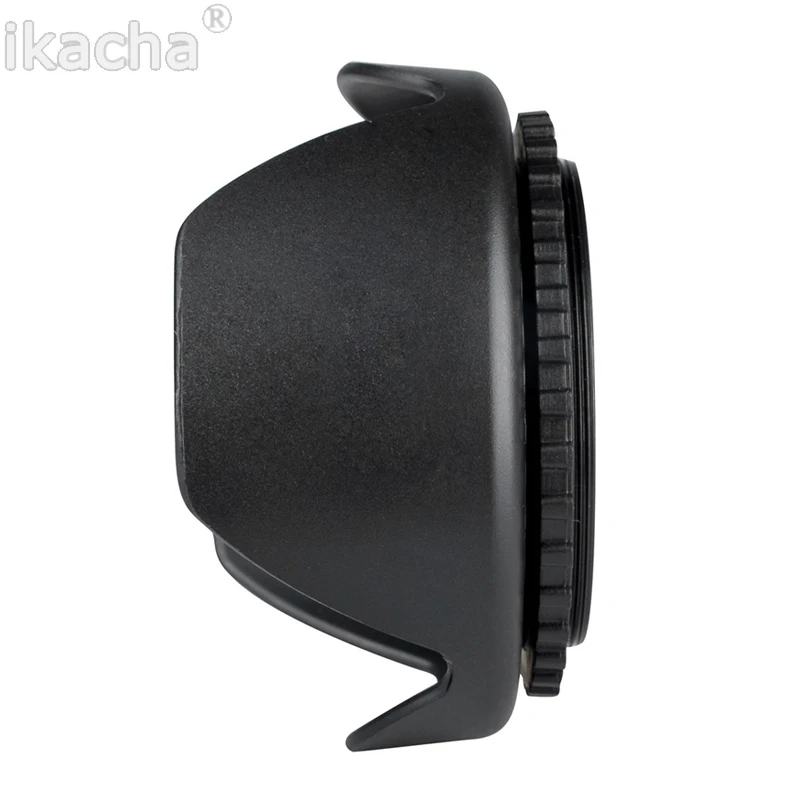 Бленда для объектива с цветком 49 52 55 58 62 67 72 77 82 мм Nikon Canon 70 300 75 18 250 T4I Sony|lens hood|lens hood