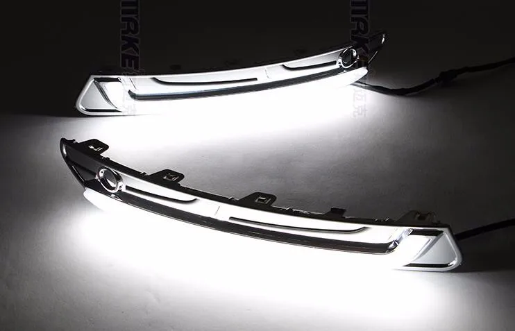 Osmrk led drl дневного света для Citroen C5 2013-14, алюминиевая труба светодиодный дизайн, чистый белый, высокое качество