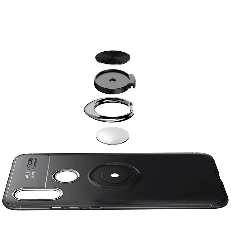 Redmi 7 Case On For Xiaomi Y3 Cover 6.26 inch Finger Ring Holder Soft pouch bumper Phone Bag Redmi7 |