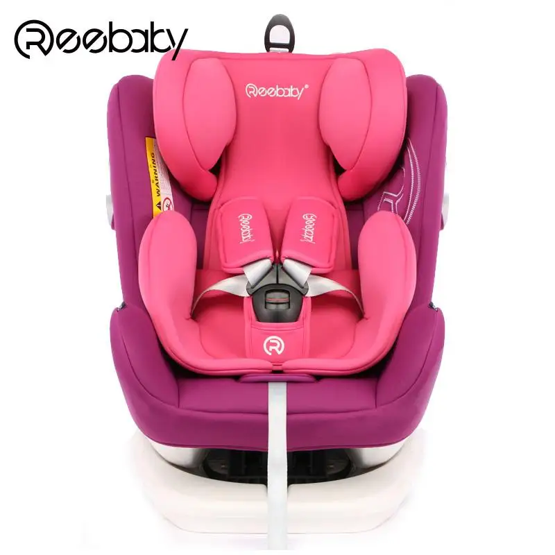 Reebaby Murphy 0-12 лет Детское автомобильное безопасное сиденье Isofix интерфейс откидное сиденье может сидеть 3c Сертификация - Цвет: K