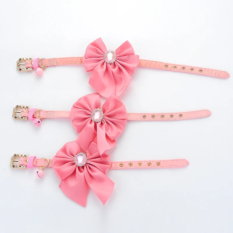 Cute Pet Wedding Flower Collars Cat Dog Necklace Pendant Jewelry Luxury Princess Puppy Grooming | Дом и сад