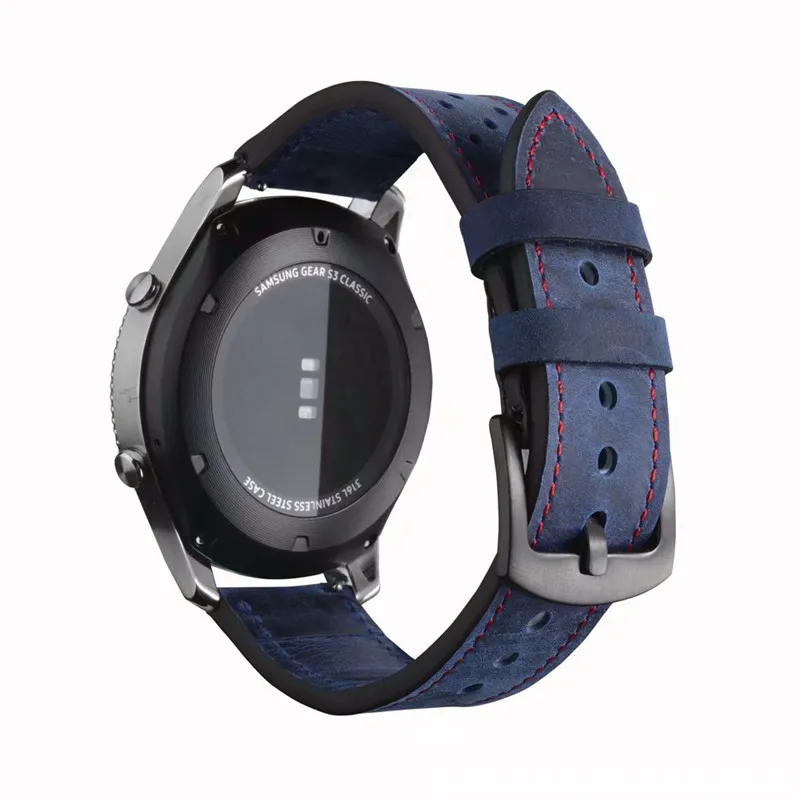 Ремешок 22 мм 20 мм для samsung gear S3 s2 sports Frontier Classic galaxy watch active 42 мм 46 мм ремешок huami amazfit bip huawei GT 2