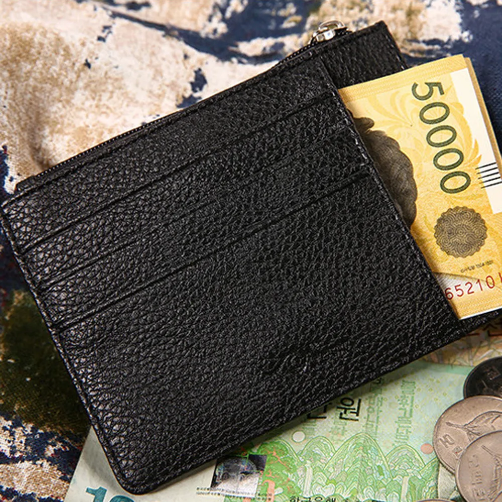 Мужской бумажник тонкий кредитный держатель для карт ID Бизнес 2020 Чехол мужские