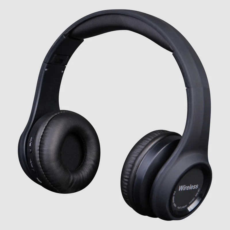 Стерео bluetooth наушники Музыкальная гарнитура поддержка sd карты с fm