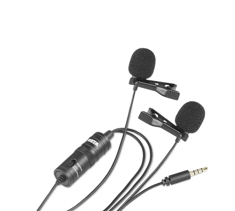BOYA MIC BY-DM200 для iPhone Lightning BY-DM100 с портом type-C для записи BY-M1 3,5 мм BY-M1DM двойной всенаправленный петличный