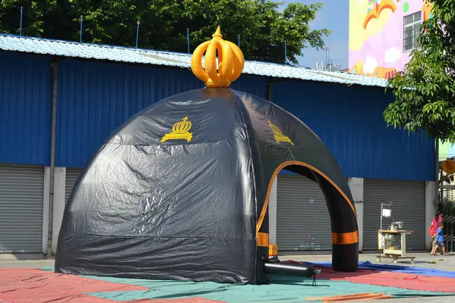 Маленькая черная надувная палатка для шоу пикника улицы индивидуальная 2019 |