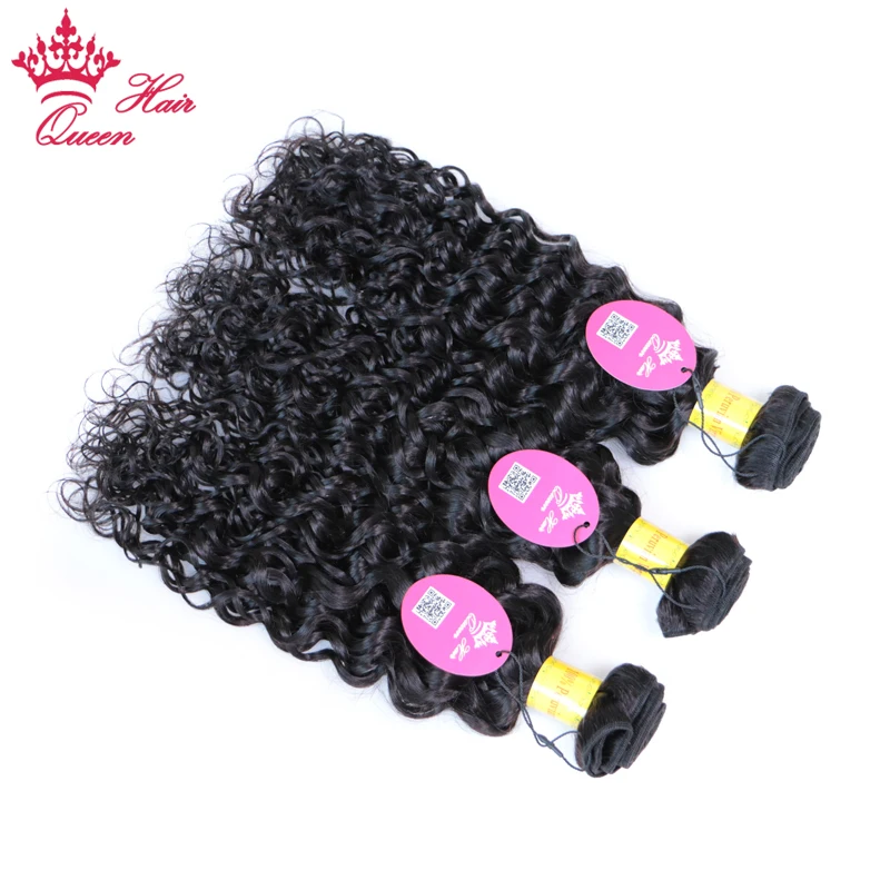 Queen Hair Products перуанские Волнистые кружевные застежки Remy уточные волосы волнистые