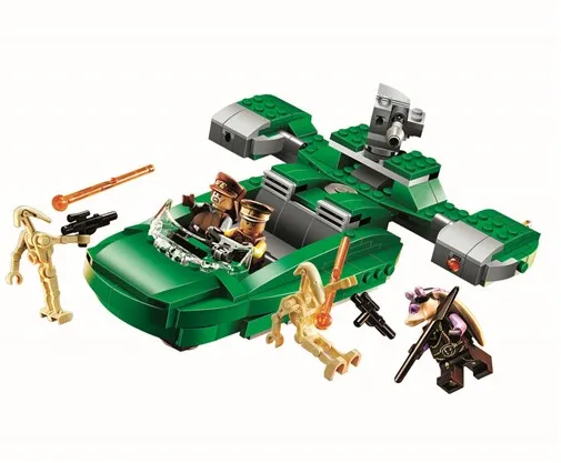 Новые Звездные космические войны флэш-Speeder Droids Naboo строительные блоки модель