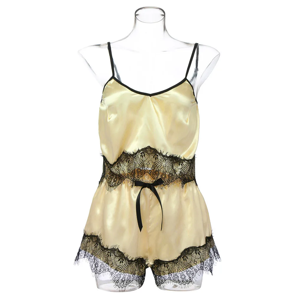 Женское кружевное сексуальное страстное нижнее белье Babydoll стринги платье для