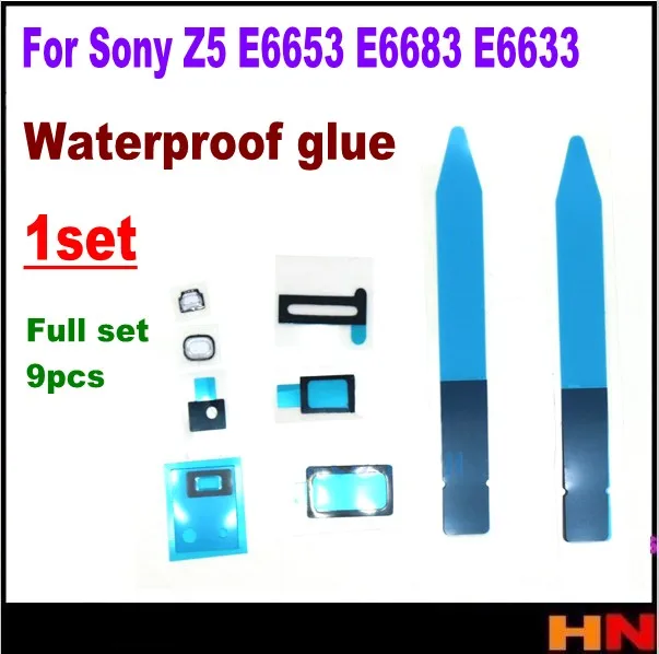 1 шт. для Sony Z5 E6653 E6683 E6633 полный набор клейких лент стикер водонепроницаемый клей