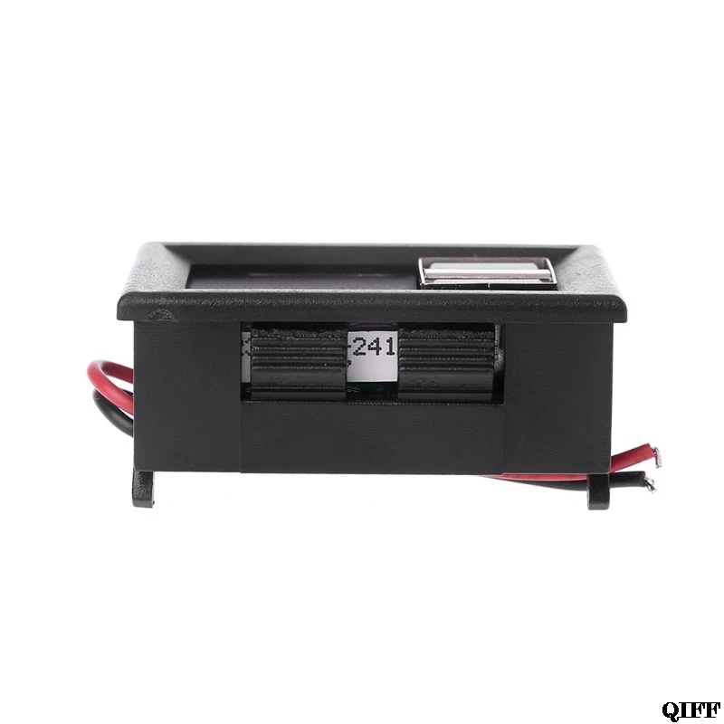 12V Цифровой вольтметр для автомобиля мотоцикла напряжение батарея Панель метр w
