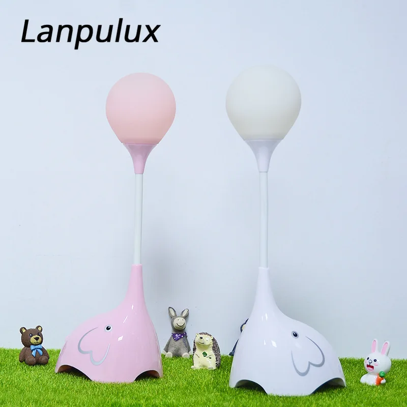 Lanpulux Маленький слон настольная лампа Креативный дизайн мультфильм прекрасный