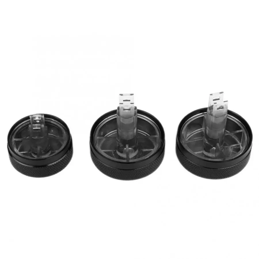 3 шт. алюминиевая Автомобильная панель управления кондиционера ручка