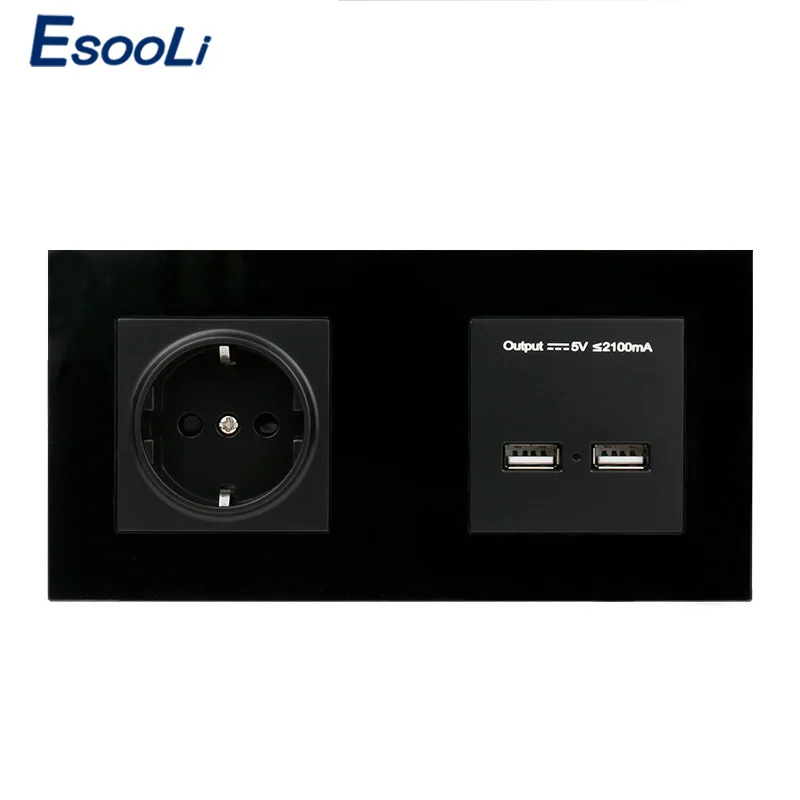 Esooli настенная панель из поликарбоната стандарт ЕС розетка 16А электрическая