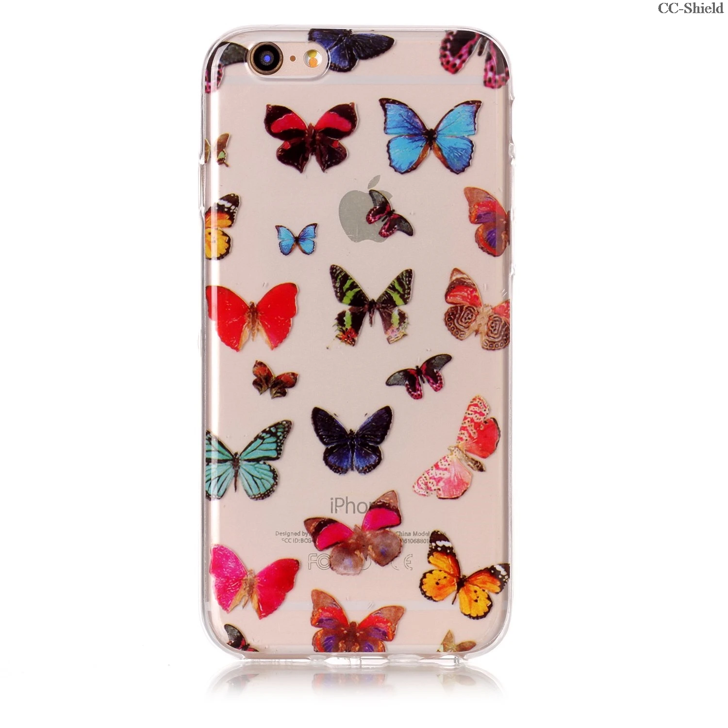 Soft TPU Case for Apple iPhone 6 6S 4.7'' inch Transparent Silicone Phone Cases Cover i iPhone6 case |