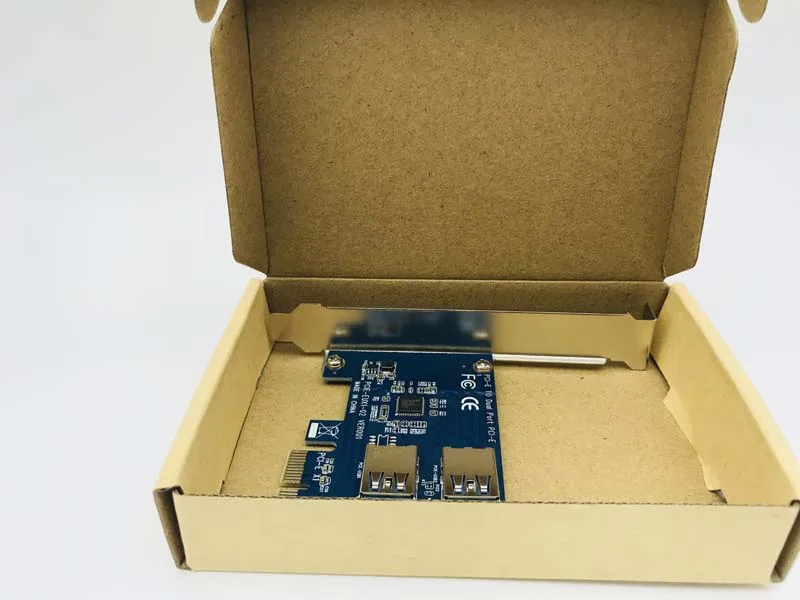 USB 3.0 PCI E 1 поворот 2 express 1X Слоты Райзер карта Mini ITX внешний 3 слота адаптер PCIe порт