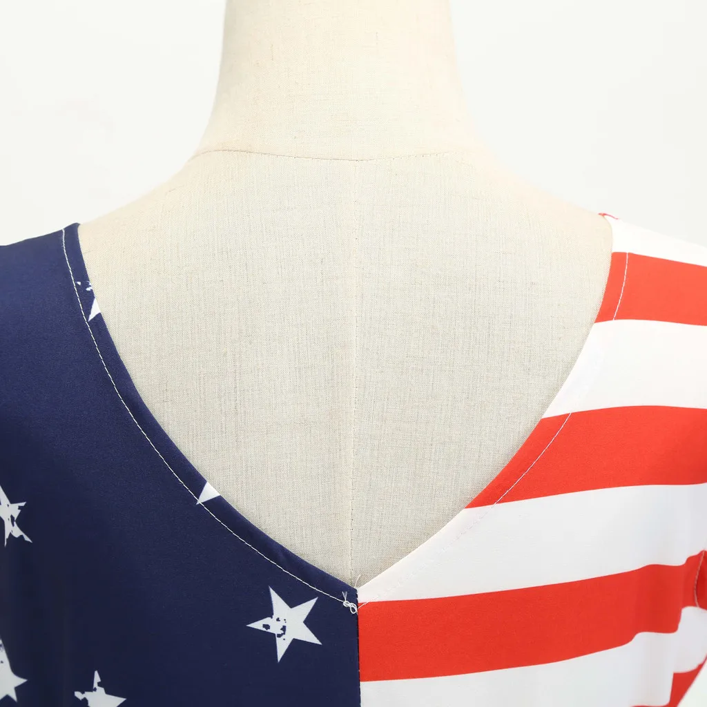 Женское винтажное мини платье без рукавов элегантное бальное с американским