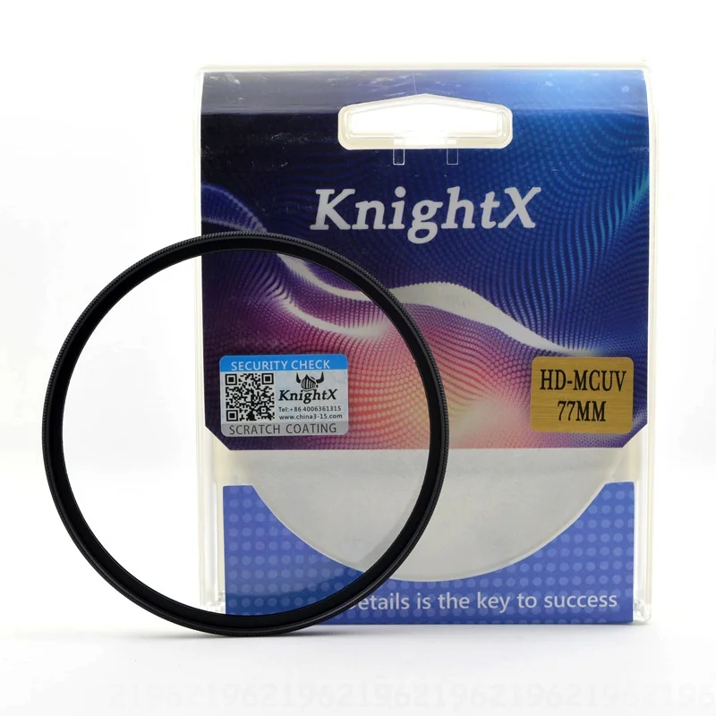 KnightX CPL 52 мм 58 мм 67 мм 77 мм звезда FLD УФ Цветной nd фильтр объектива для Canon Nikon d5200 d3300 100d D3100 D3200 D5100 300d 1200d - Цвет: HD MCUV