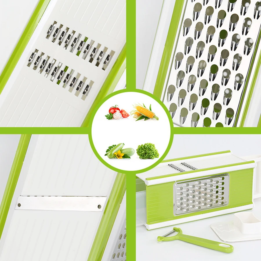 Многофункциональный резак для овощей четырехсторонний измельчитель